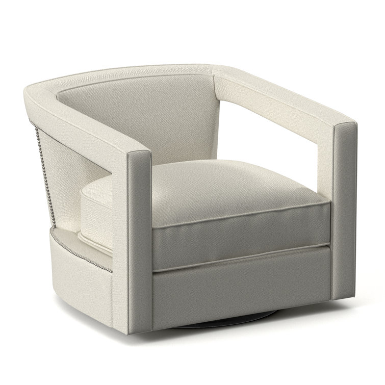 Alanna swivel barrel discount chair